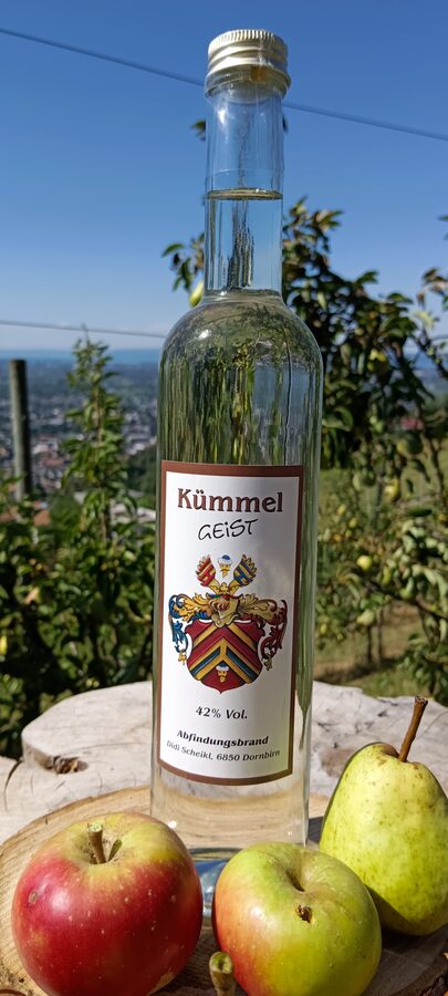 Kümmel mit Äpfel